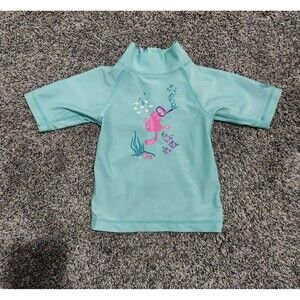 UV Skinz Blue Rashguard Swim Shirt